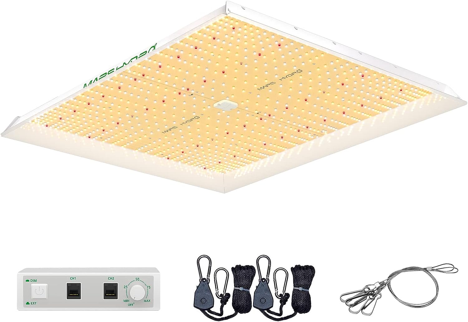 Mars Hydro 2023 New TS 3000 450W LED Grow Light for Indoor Plants Full Spectrum Commercial Grow Daisy Chain Plant Growing Lamp for 4x4 5x5ft Greenhouse  Tent