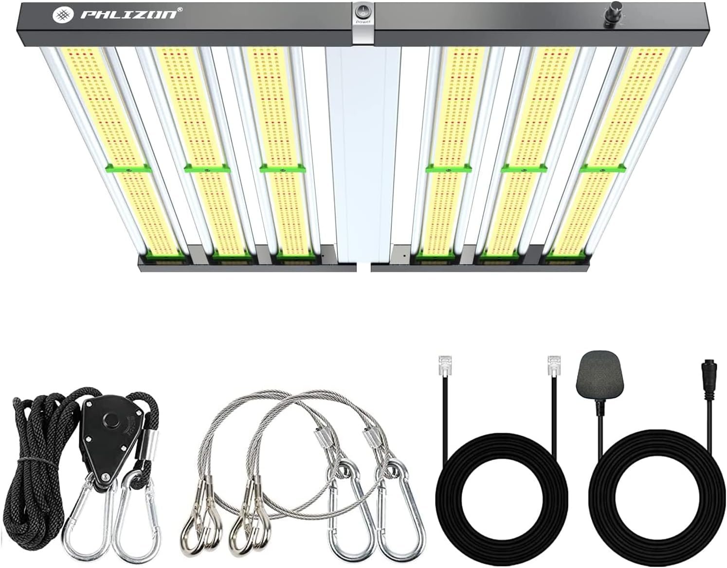 Phlizon FD4500 450W Plant Led Grow Light for Indoor Plants Daisy Chain Dimmable Grow Light with LM281B Brand Driver Grow for 5x5ft Coverage Full Spectrum Growing Lamps Phlizon FD4500 450W Plant Led Grow Light for Indoor Plants Daisy Chain Dimmable Grow Light with LM281B Brand Driver Grow for 5x5ft Coverage Full Spectrum Growing Lamps