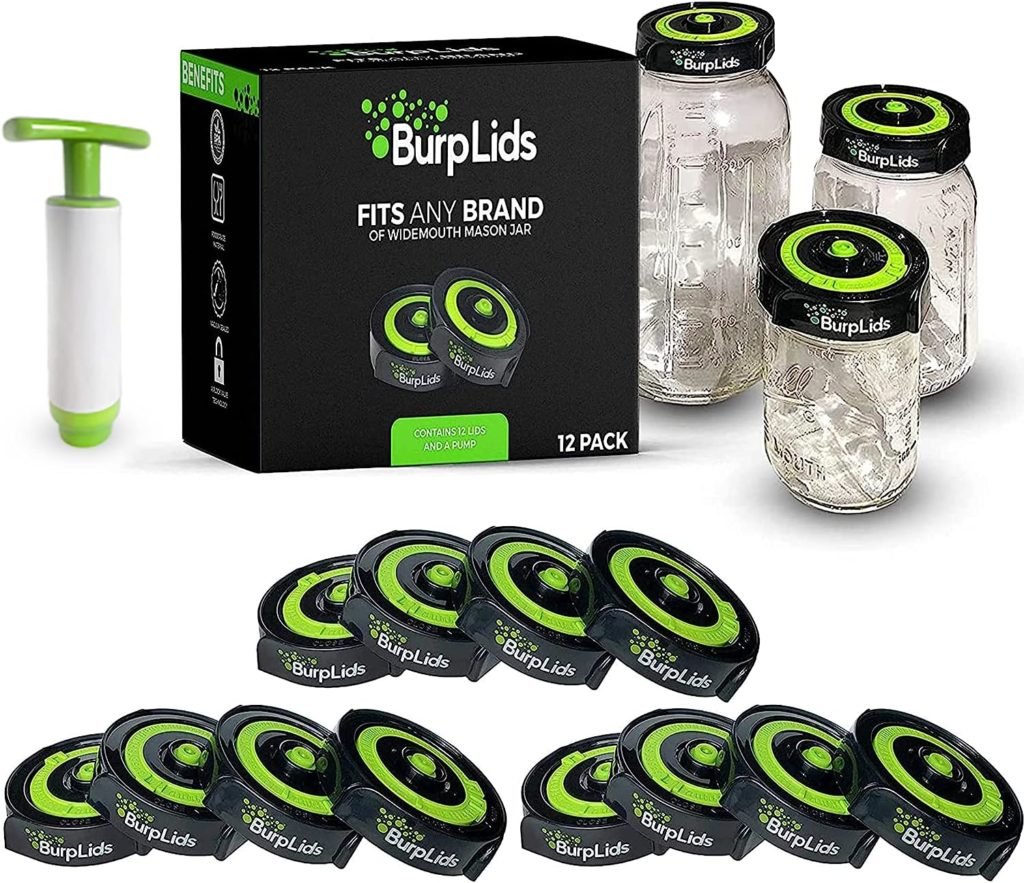 Burp Lids 12 Pack Curing Kit