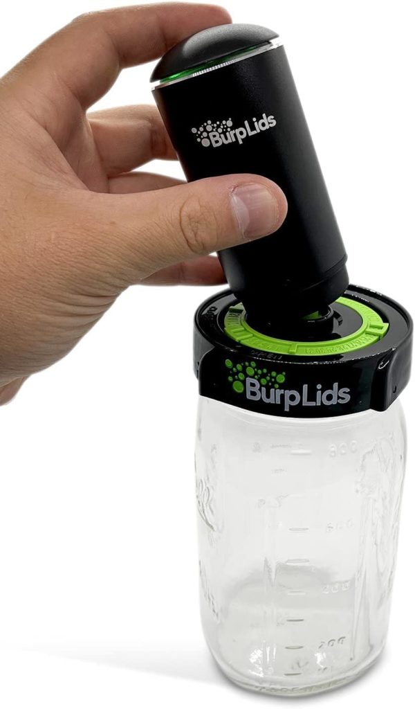 burp lids pump