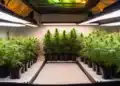 An indoor grow operation