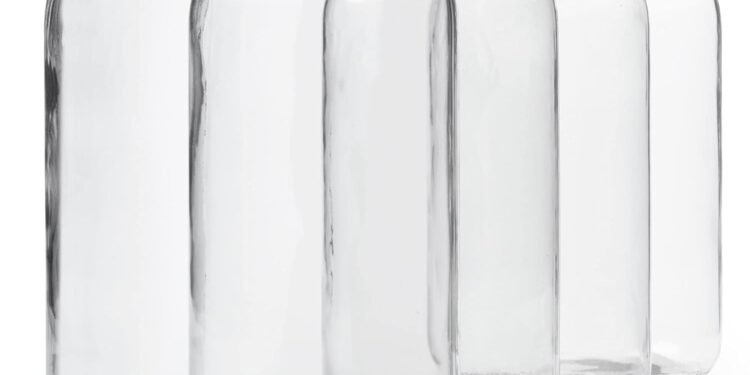 wide mouth 1 gallon glass jar with lid review